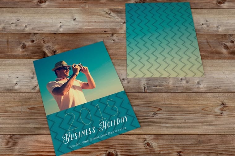Standard postcards from 4OVER4, the season-opening piece of the healthcare promo lineup