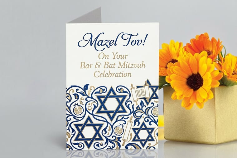 Personalized greeting cards printed by 4OVER4 on premium cover stock