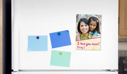 Full-color promotional refrigerator magnets printed by 4OVER4