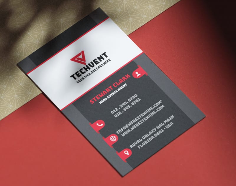 Free business card template