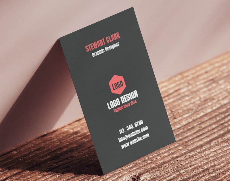 Free business card template