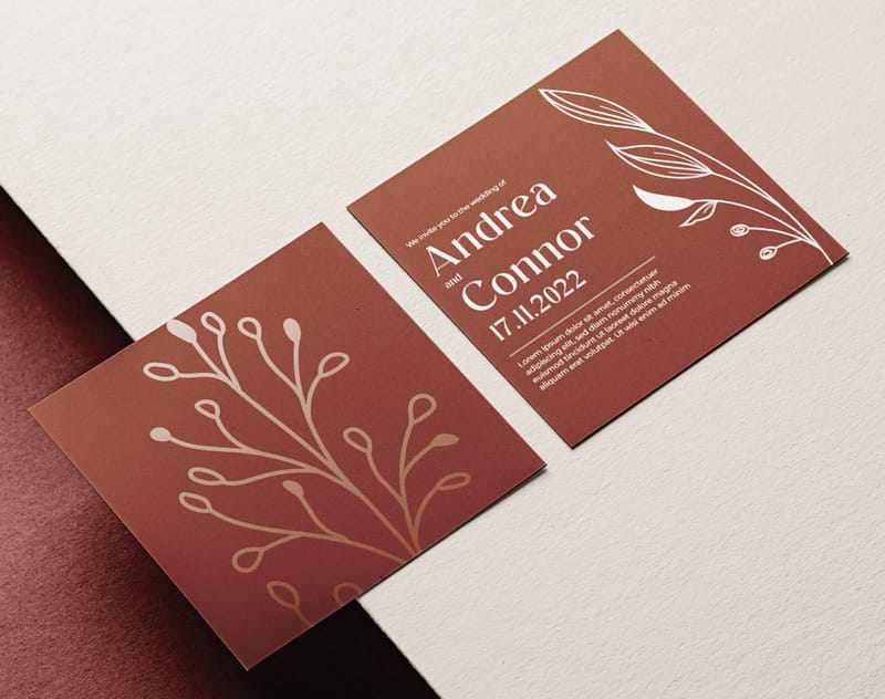 Elegant Wedding Invitation