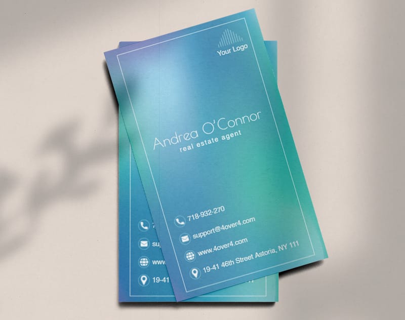 Real Estate Agent Business Card