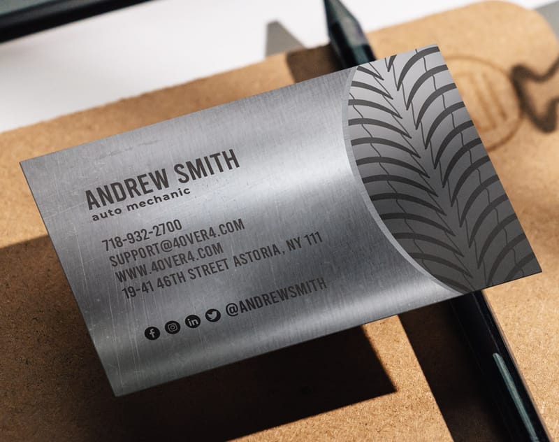 Automotive Business Card