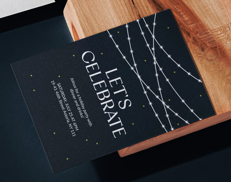 New Years Even Free Invitation