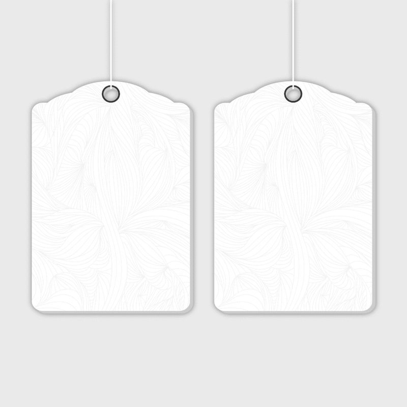 Die Cut Hangtags