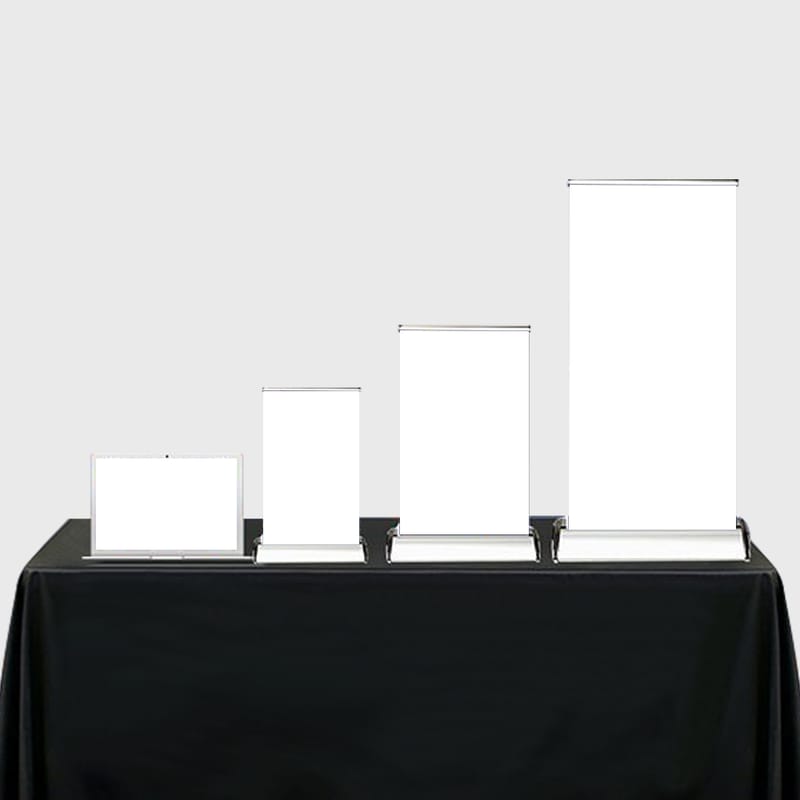 Mini Retractable Banner Stands