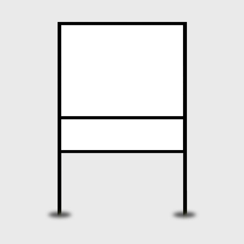 Real Estate H Frame