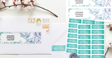Address Labels - 4OVER4.COM
