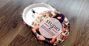 Button Printing - 4OVER4.COM
