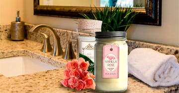 Candle Labels Printing - 4OVER4.COM