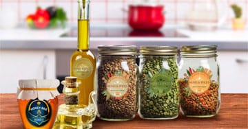 Canning Labels Printing - 4OVER4.COM