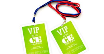 Event Badges Printing - 4OVER4.COM