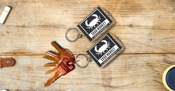 Keychains Printing - 4OVER4.COM