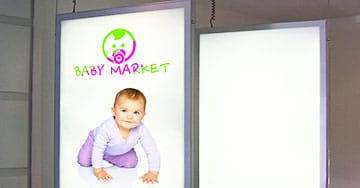 Light Boxes Printing - 4OVER4.COM