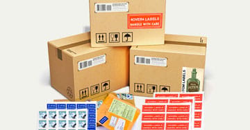 Shipping And Mailing Labels Printing - 4OVER4.COM