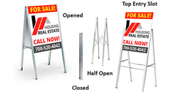 Sidewalk Signs - 4OVER4.COM