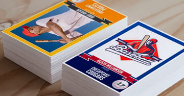 Trading Cards Printing - 4OVER4.COM