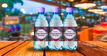 Water Bottle Labels Printing - 4OVER4.COM