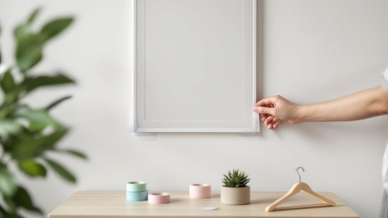how to hang posters - how-to-hang-posters-without-a-frame by 4OVER4.COM
