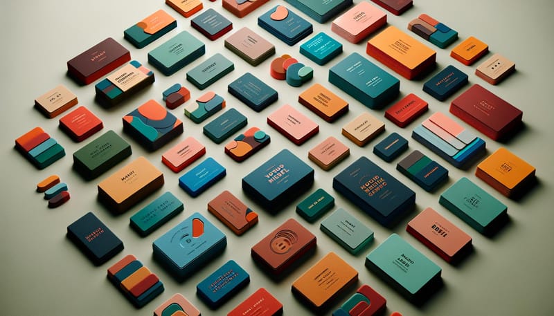 business card color meaning guide - what-does-the-color-of-your-business-cards-mean by 4OVER4.COM
