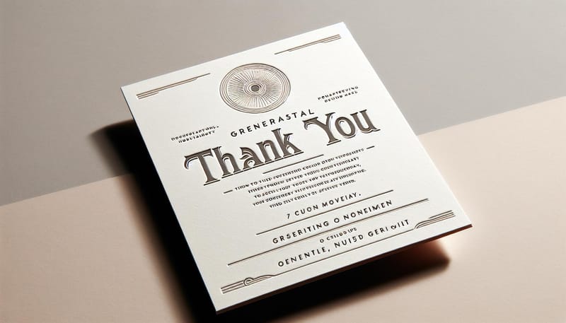 writing thank you notes inspiration - writing-thank-you-notes-ideas-examples-inspiration by 4OVER4.COM