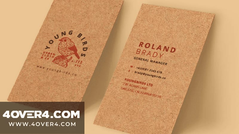 right cardstock for business card guide - the-right-cardstock-for-your-business-card-printing-project by 4OVER4.COM
