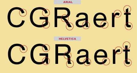 The history behind arial fonts