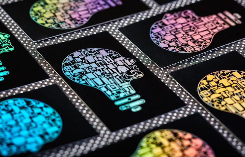 how to make holographic business cards - how-to-make-holographic-business-cards by 4OVER4.COM
