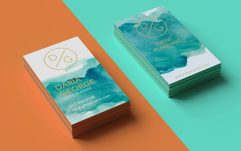 business card design rates guide - how-much-to-charge-for-business-card-design by 4OVER4.COM