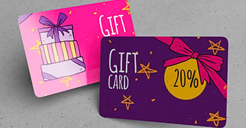 Plastic Gift Cards