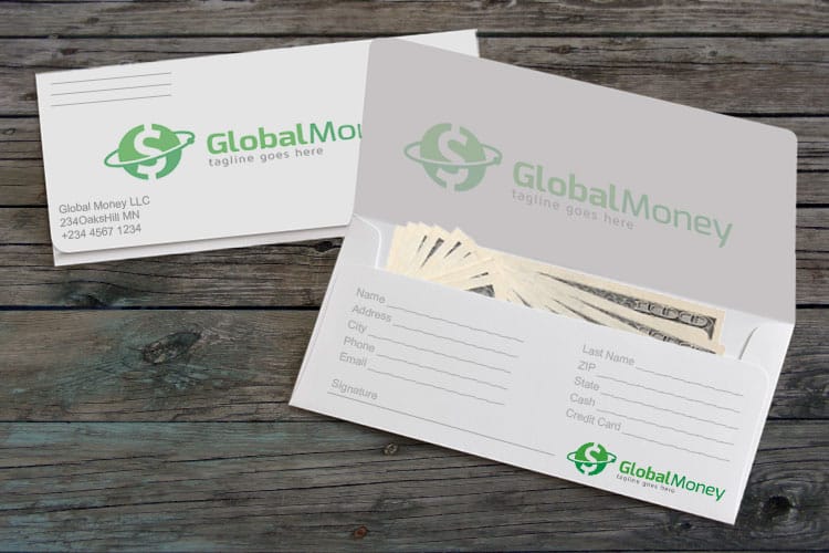 how to make envelopes - Donation Envelopes 1 by 4OVER4.COM