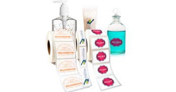 Custom Roll Clear Labels Ready