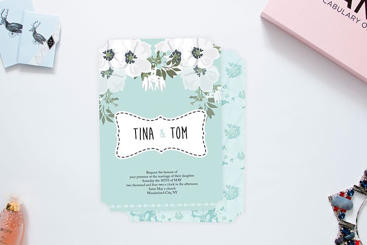 how much do wedding invitations cost - wedding invitation 2 by 4OVER4.COM