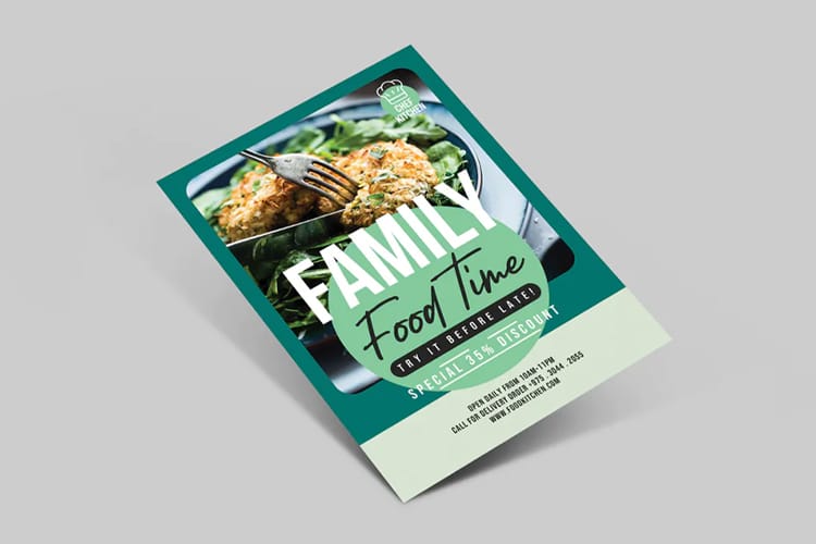 Relevance of printing flyers - Business flyers 1 by 4OVER4.COM