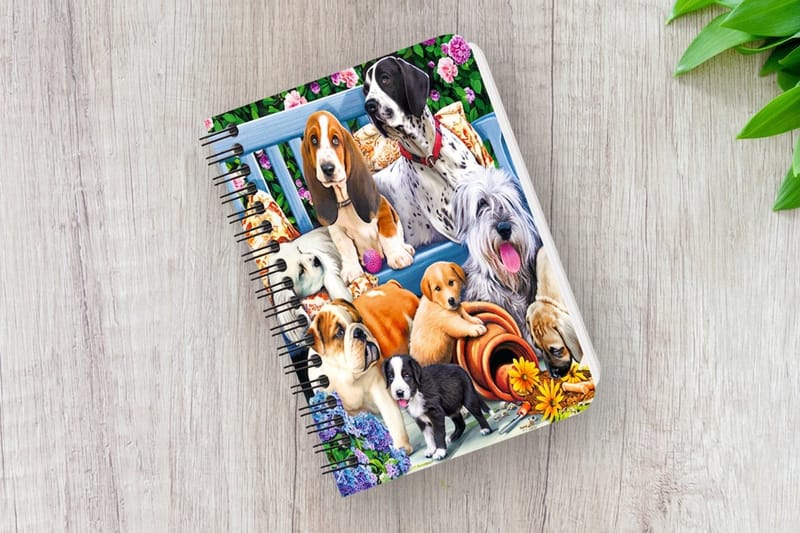 Professional notebooks printing - existing_product 2 by 4OVER4.COM