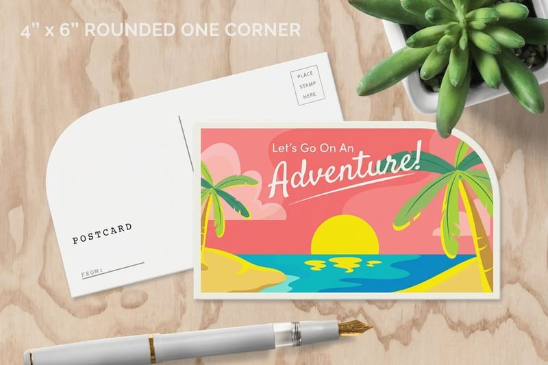 How to Set Up a Postcard Outline With Bleed, Safe Area and the Address Panel