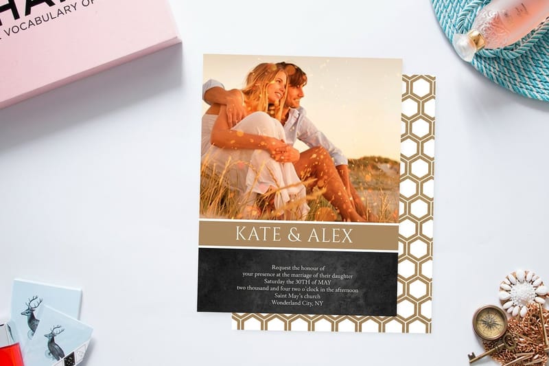 Custom wedding printing - existing_product 3 by 4OVER4.COM