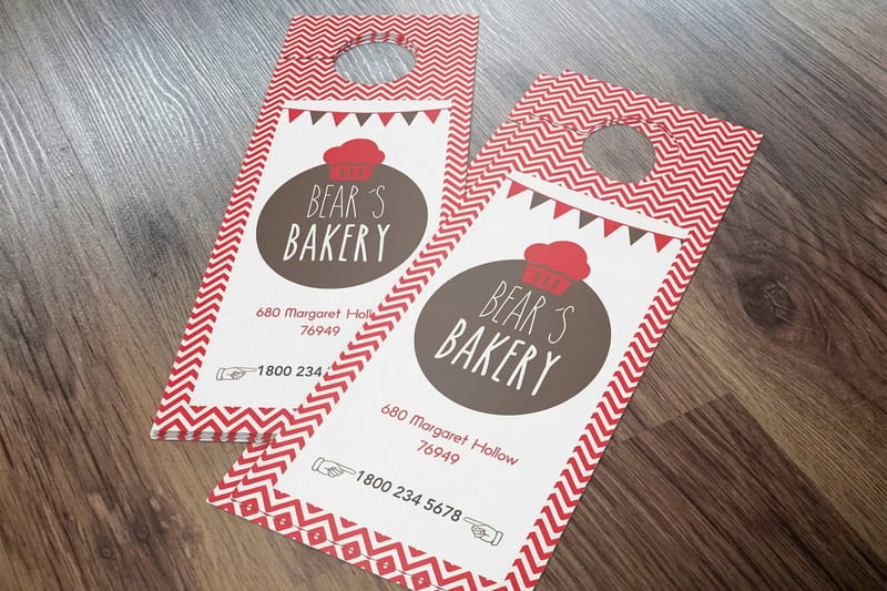 Hotel Brochures, Door Hangers and Menus Compared for Hospitality Marketing