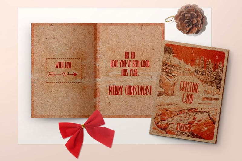 Kraft Greeting Cards