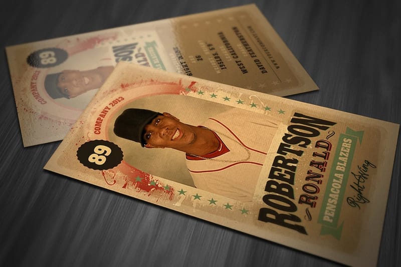 Kraft trading cards