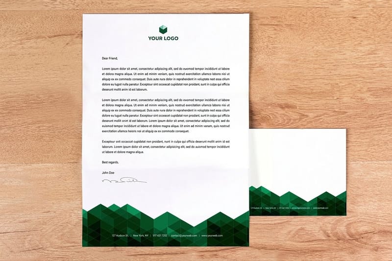 letterheads printing - existing_product by 4OVER4.COM
