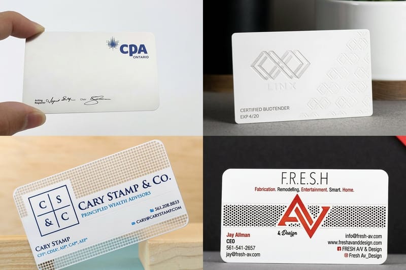 Metal - product examples by 4OVER4.COM