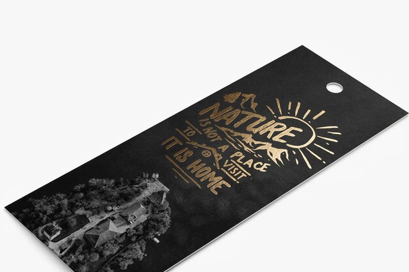 Metallic bookmarks