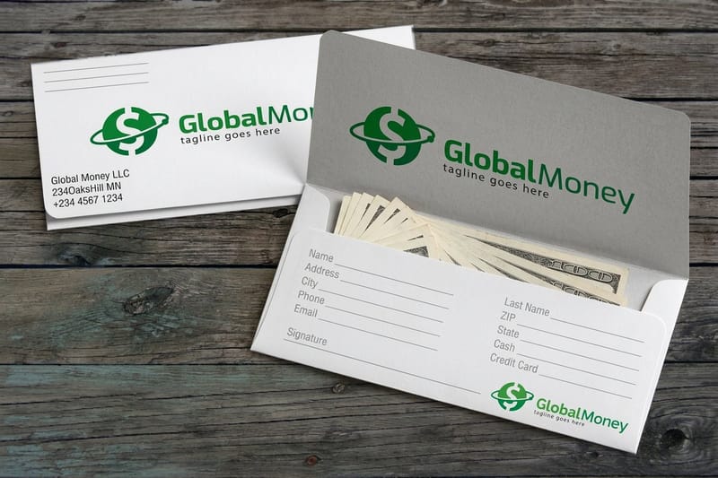 Professional envelopes printing - existing_product 2 by 4OVER4.COM
