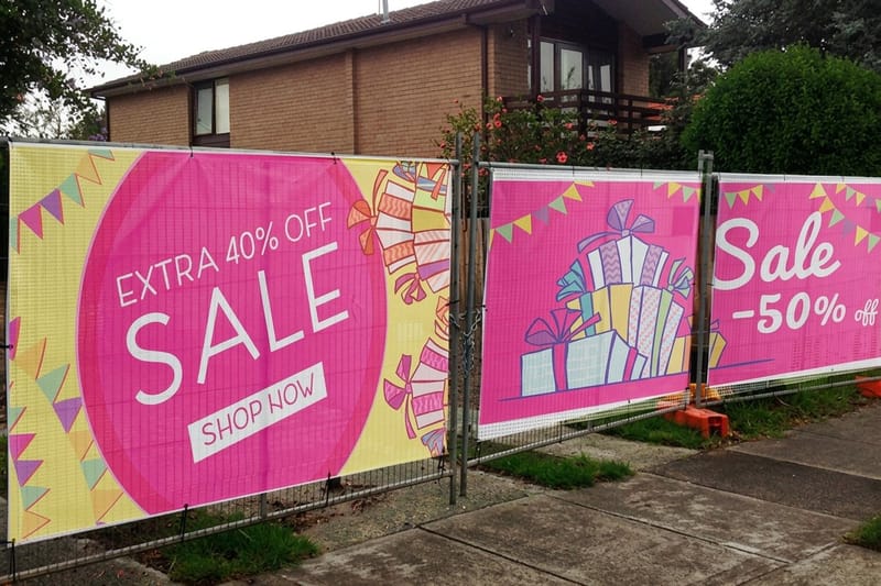 Custom vinyl banners printing - existing_product 3 by 4OVER4.COM