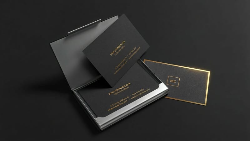 How to Design a Visiting Card at the Perfect Size