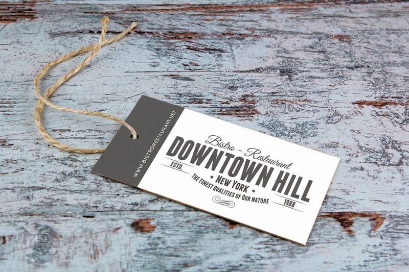 Prestige hang tags