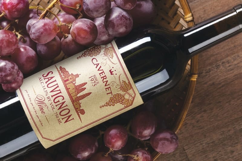 Premium wine labels
