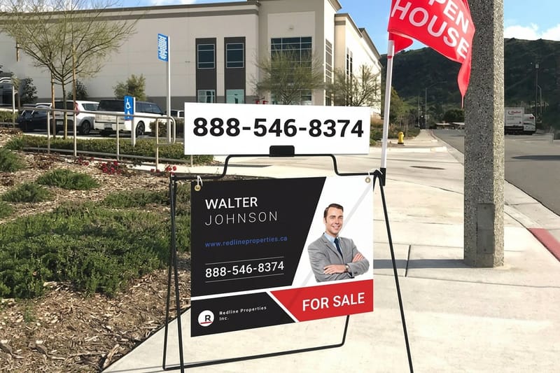 Real Estate A Frame